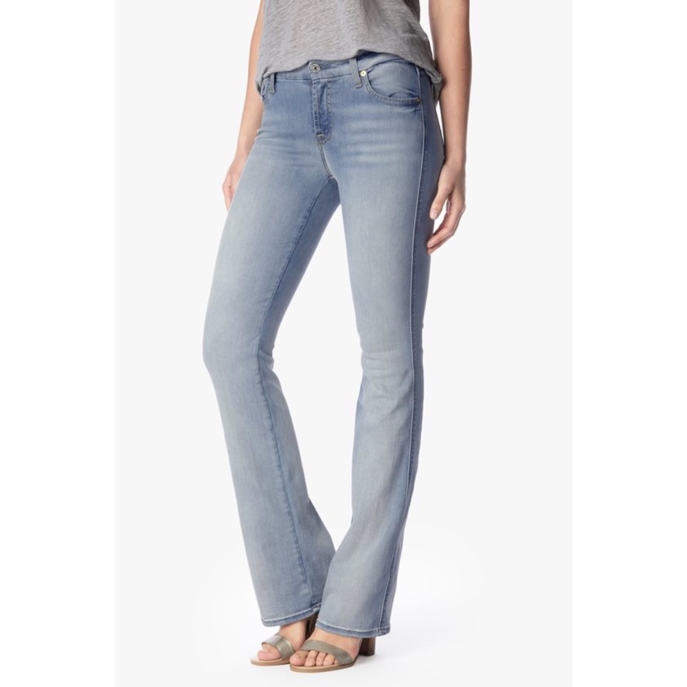 ISO Slim Illusion Kimmie Bootcut Bright Ice Blue